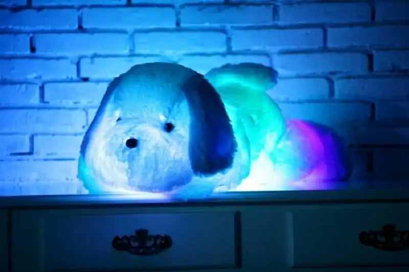 Peluche Chien avec Lumière LED