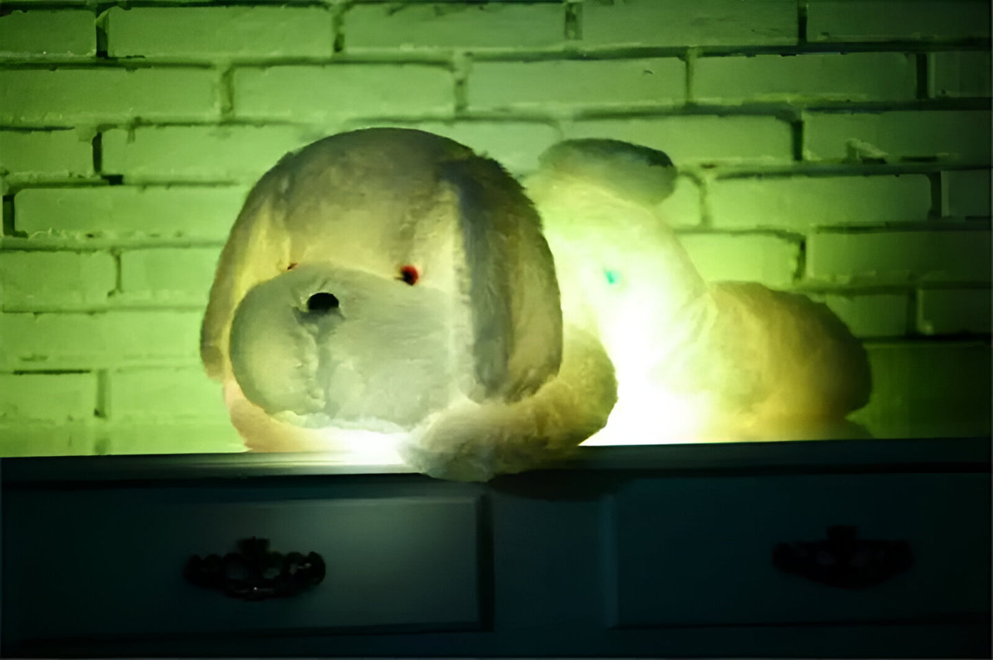 Peluche Chien avec Lumière LED