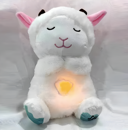 Peluche Mouton Musical avec Lumière