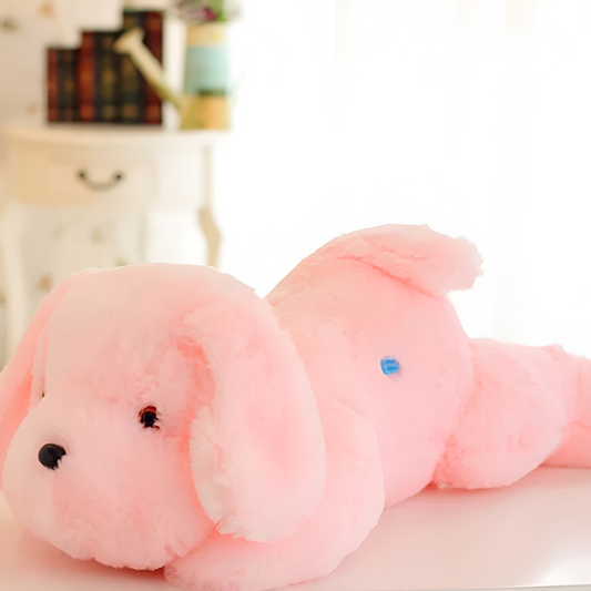 Peluche Chien avec Lumière LED
